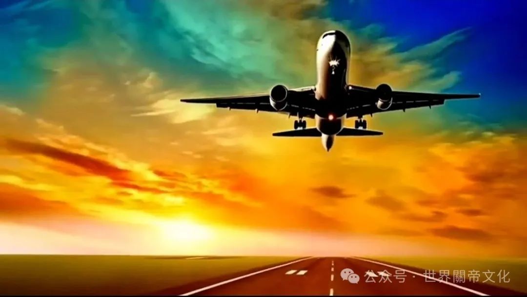 林鵬護送中華關帝聖像,從北京飛赴法國巴黎(图1) 图片